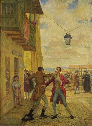 Archivo:Reyerta del 20 de julio de 1810