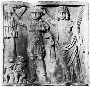 Archivo:Roman Empire Caracalla and Julia Domna