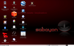 SabayonLinux LiveDVD GNOME 3.4a