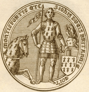 Archivo:Sceau de Jean IV - Duc de Bretagne