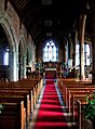 St. Leonard's Church, interior looking east - geograph.org.uk - 1462026