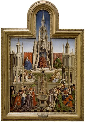 Archivo:The Fountain of Life after van Eyck 2