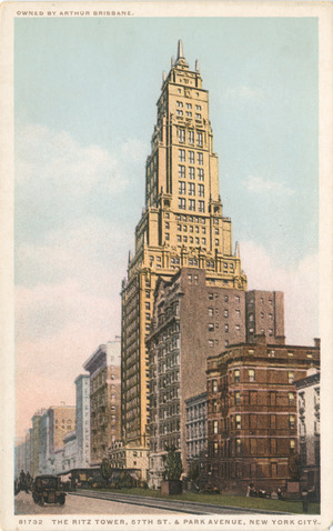 Archivo:The Ritz Tower, 57th Street and Park Avenue, New York, N. Y (NYPL b12647398-74636)f