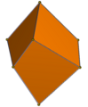 Trigonal trapezohedron gyro-side