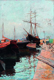 Archivo:Vassily Kandinsky, 1898 - Odessa Port
