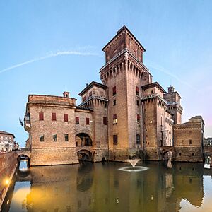 Archivo:-- Ferrara -- Castello Estense --