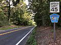 2018-08-25 16 55 29 View south along Gloucester County Route 581 (Commissioner's Road) just south of Ferrell Road in South Harrison Township, Gloucester County, New Jersey