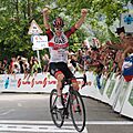 2022 Tour of Slovenia (Stage 3, Tadej Pogačar celebrating victory on Celje Castle)