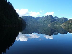 Archivo:Another view of the fjord near Zeballos - panoramio