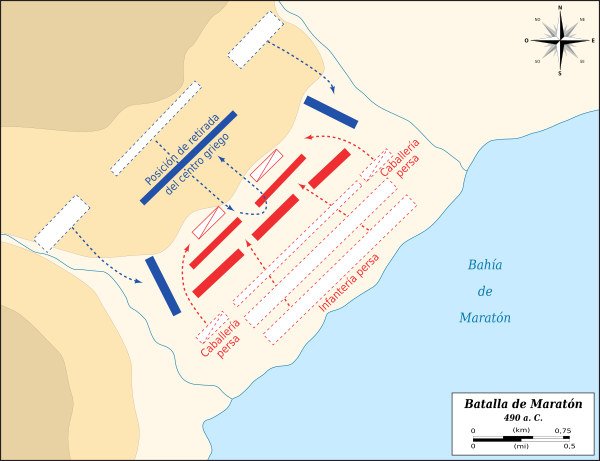 Archivo:Battle of Marathon map-es