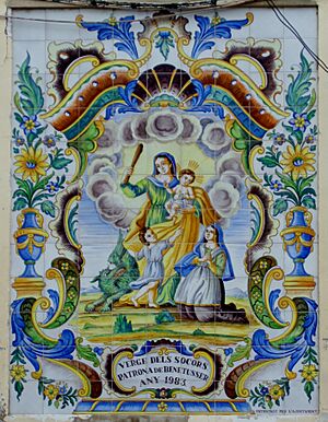 Archivo:Benetússer. Església de la Mare de Déu dels Socors. Taulell de la Mare de Déu
