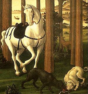 Archivo:Botticelli, nastagio degli onesti 02.2