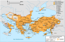 Archivo:Byzantine Empire Themes 1025-es