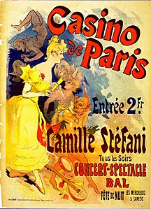Casino de Paris poster - Jules Chéret