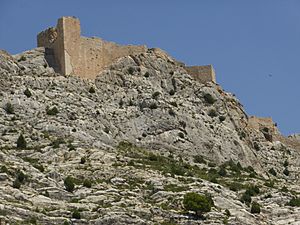 Archivo:Castillo de Castellote, provincia de Teruel, Aragón, España