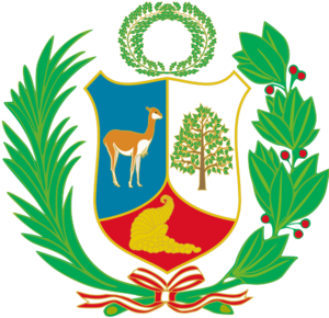 Archivo:Coat of arms of Peru (State flag) - pre 1884