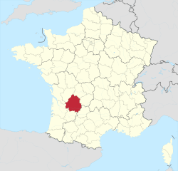Département 24 in France 2016.svg