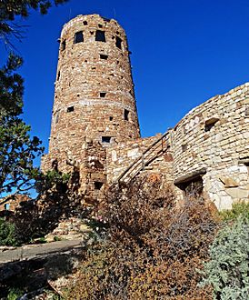 Archivo:Desert View Watchtower, Grand Canyon 9-15a (21705511038)