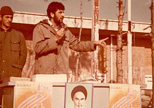 Archivo:Ebrahim Raisi in Iran-Iraq war era