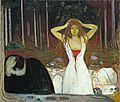 Edvard Munch - Ashes (1895)