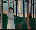 Edvard Munch - Summer Night's Dream. The Voice (1893)