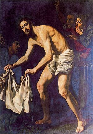 Archivo:Espinosa Cristo recogiendo sus vestiduras XVII