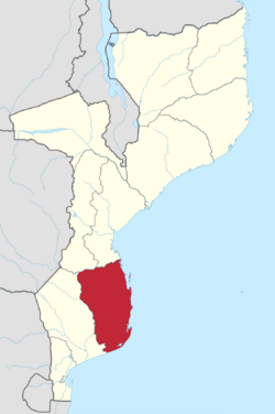 Inhambane Province in Mozambique 2018.svg