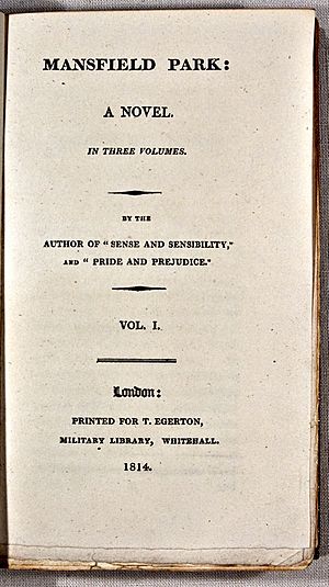 Archivo:MansfieldParkTitlePage