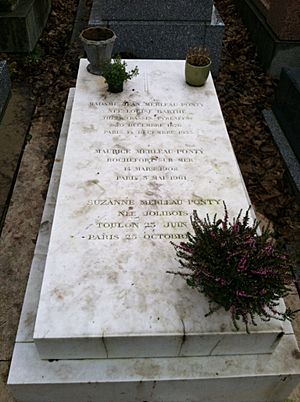 Archivo:Merleau-Ponty's grave