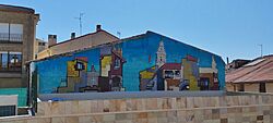 Mural en la plaza de la Concepción de Oyón.jpg
