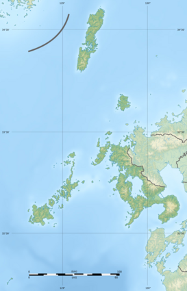 Isla de Tsushima ubicada en Prefectura de Nagasaki