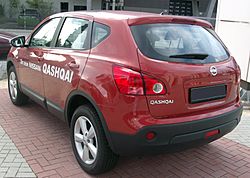 Nissan Qashqai rear 20070531.jpg