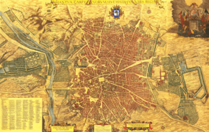 Archivo:Pedro Teixeira Albernaz (1656) plano de Madrid