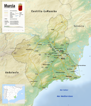 Archivo:Reliefkarte Murcia 2022-es