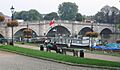 Richmond Bridge and riverside