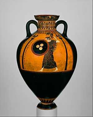 Archivo:Terracotta Panathenaic prize amphora MET DT5492