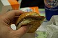 White Castle hamburger