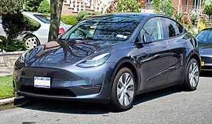 Archivo:2020 Tesla Model Y, front 8.1.20