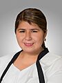Alexsandra Zenteno Cardozo. Official portrait, 2020. Chamber of Deputies of Bolivia