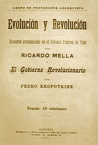 Archivo:Anarquismo. 1892. Evolución e revolución. Ricardo Mella