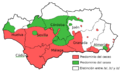 Andalucía ceceante y seseante