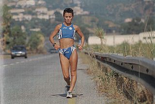 Annarita Sidoti training 1990s.jpg