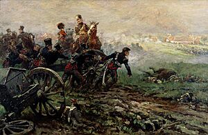 Archivo:De batterij Krahmer de Bichin bij Waterloo