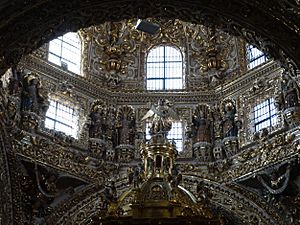 Archivo:Decoration details in Santo domingo (Puebla)
