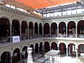 Edificio de la ETSIM de Madrid (1893). Patio interior