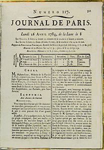 Franklin-Benjamin-Journal-de-Paris-1784