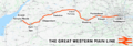 Great Western Main Line map