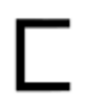 Greek Digamma angular