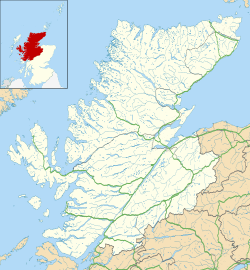 Evanton ubicada en Highland