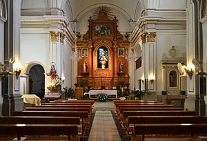 Archivo:Interior de l'església de santa Caterina, Senija, Marina Alta